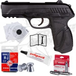 Pistola Gamo Pt-85 Blowback Paquete CO2 .177 (4.5mm)