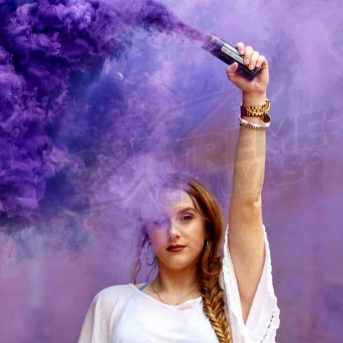 Paquete 3 Granadas De Humo EG25 Morada Enola Gaye - Image 2