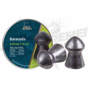 Pellets H&N Baracuda 2,0gr Calibre .25