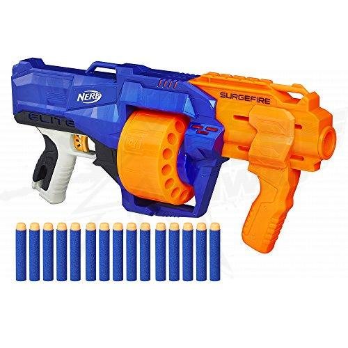 Pistola Nerf N-strike Elite Surgefire 15 Dardos