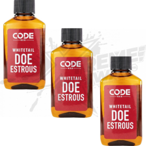 Esencia Atrayente Venados CODE RED 2oz Paq. 3