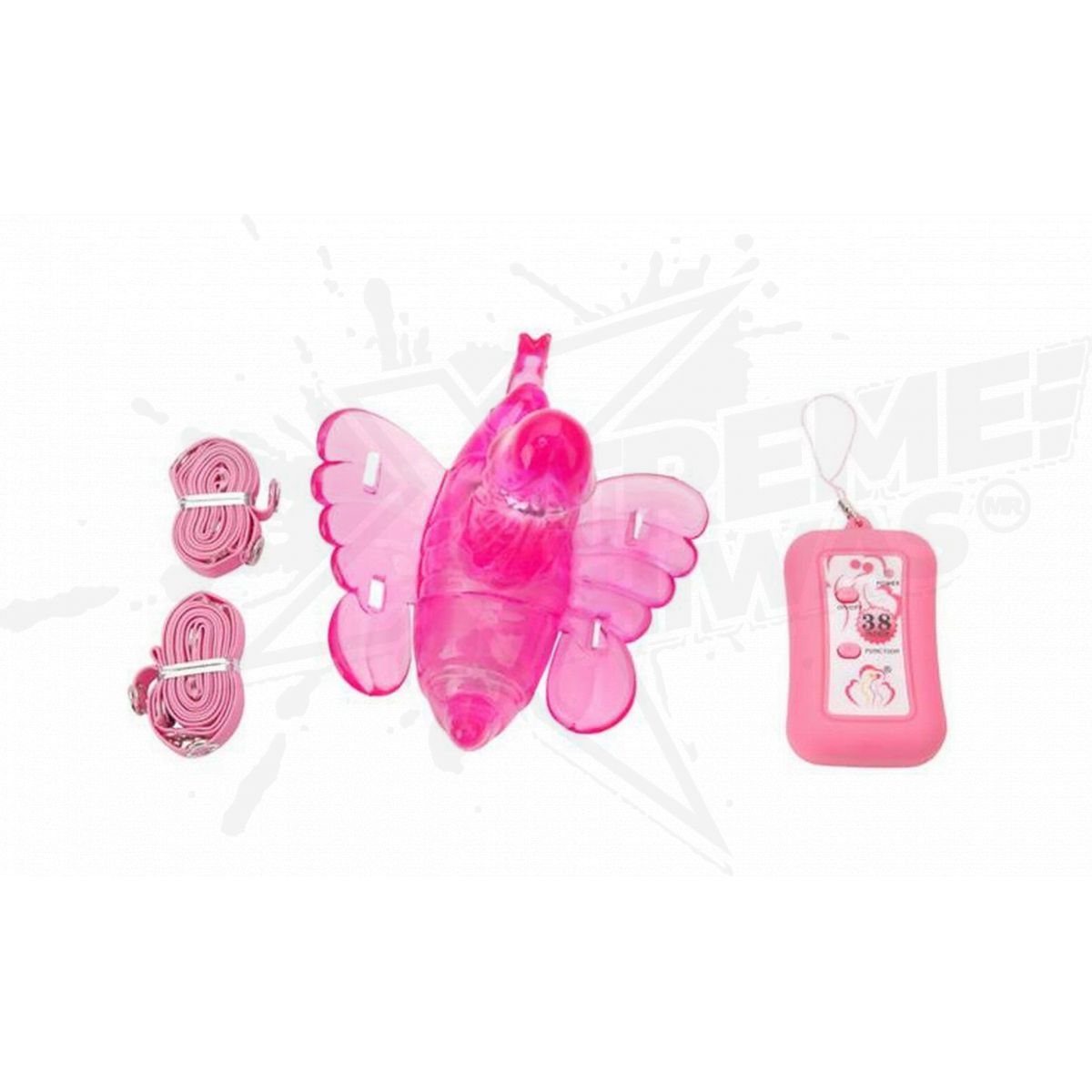 Juguete Sexual Vibrador Arnés Mariposa Control Remoto INS