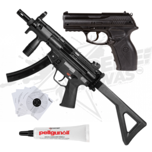 Rifle HK MP5 K PDW Pistola C11 CO2 Bbs .177 (4.5mm)