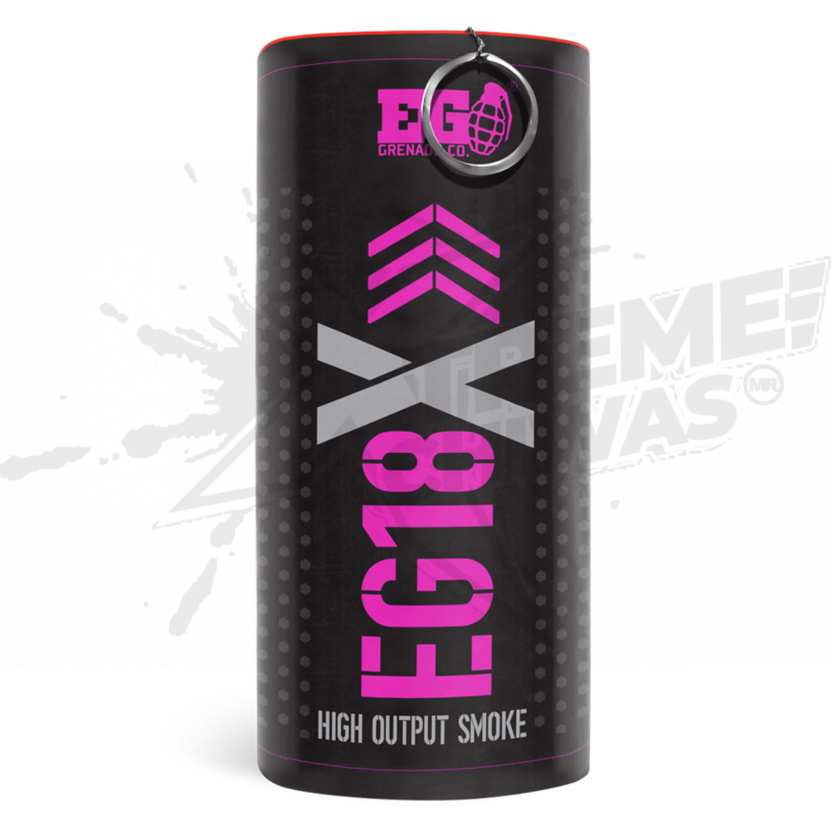 Granada De Humo Rosa Enola Gaye EG18X Gotcha Paintball Marcadora - Image 4