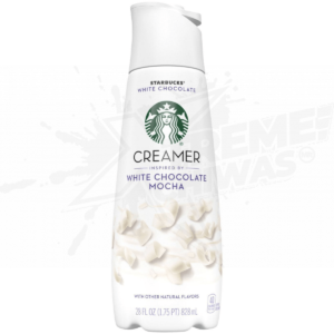Crema Starbucks White Chocolate Mocha Para Café