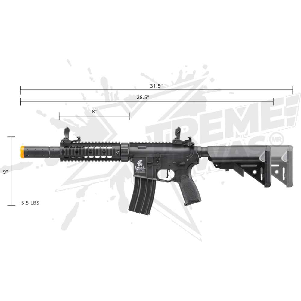 Rifle Airsoft Lancer Tactical LT-15 Híbrido Gen 2 M4 SD 7" Electrico Bbs 6mm - Image 3