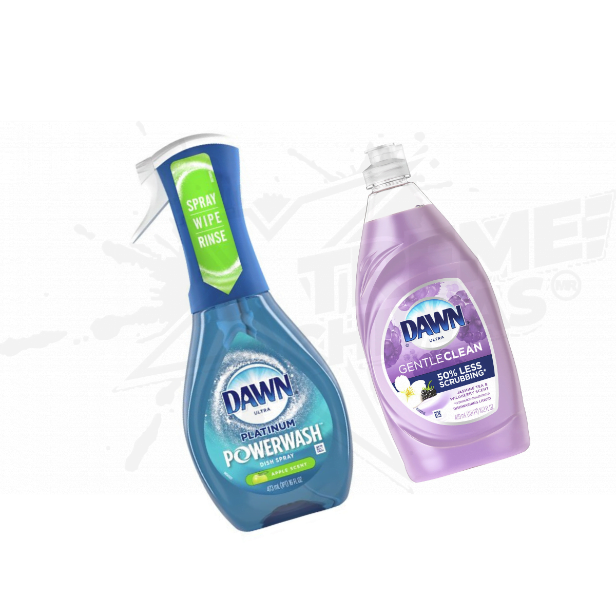 Paquete 2pz De Jabones Dawn Para Platos Aromas Apple Y Jazmine - Image 3