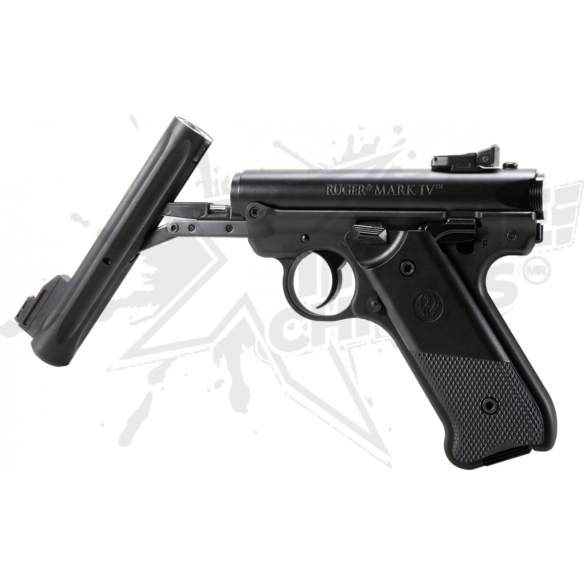 Pistola Ruger Mark Iv Resorte Pellets .177 (4.5mm) - Image 4