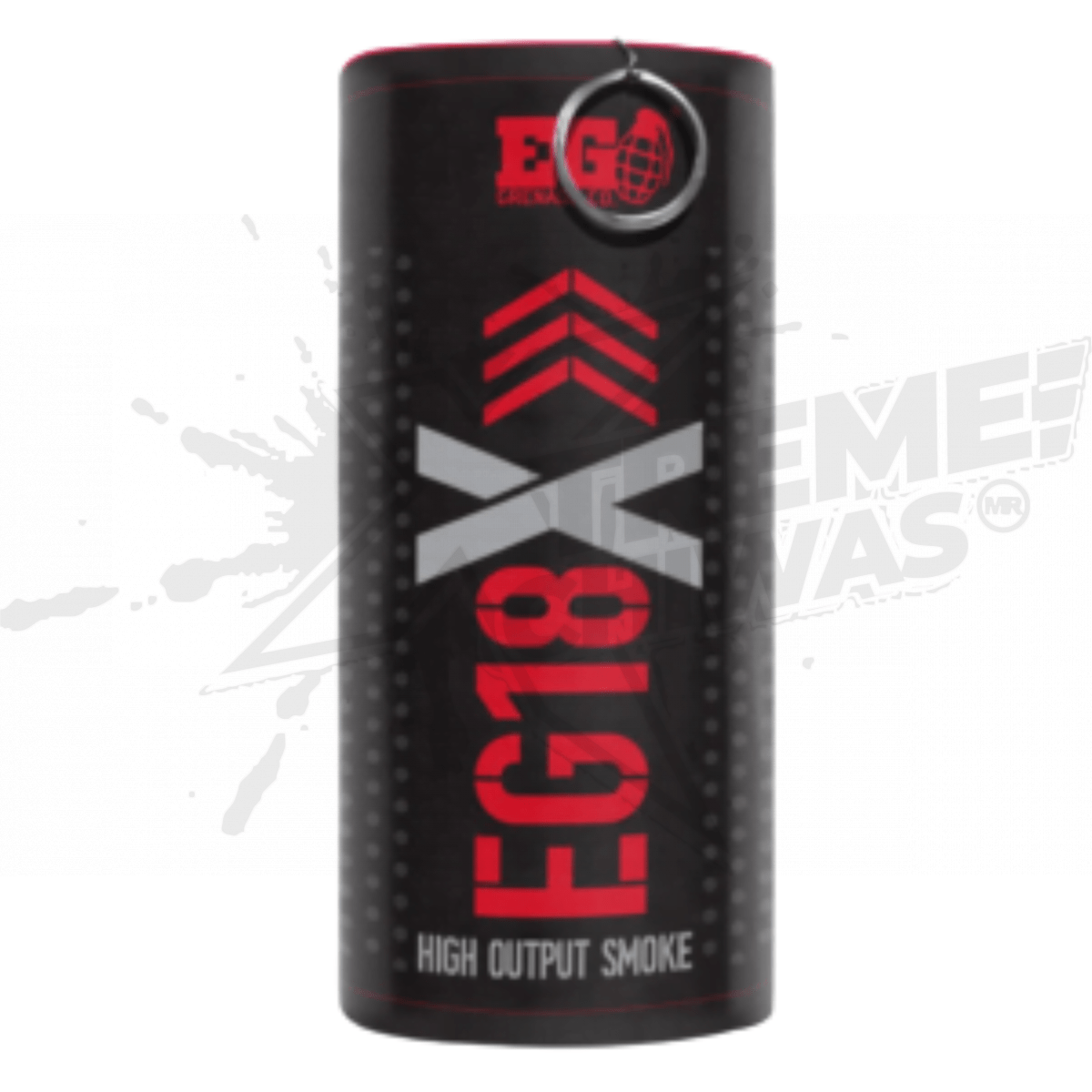 Granada de Humo Roja Enola Gaye EG18X Gotcha Paintball Marcadora - Image 3