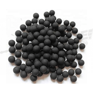50 Pelotas Reusables Negras Calibre .68