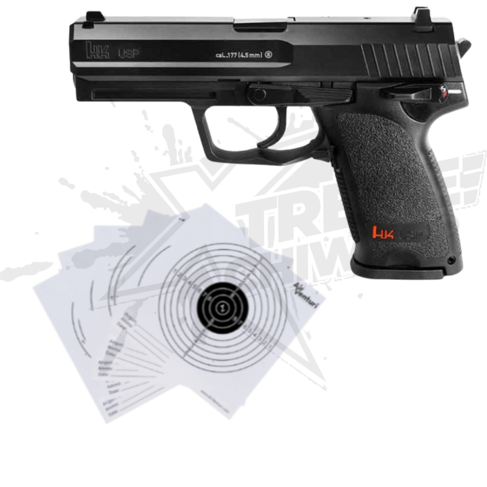 Pistola HK USP 22 Rondas Bbs No Blowback CO2 .177 (4.5mm) - Image 4