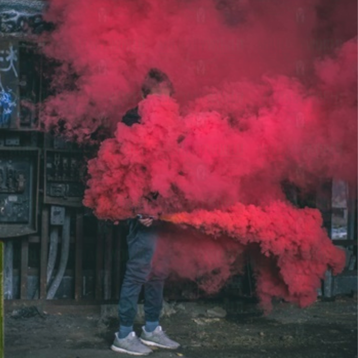 Granada De Humo Rosa Enola Gaye EG18X Gotcha Paintball Marcadora - Image 2