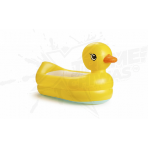 Bañera Inflable de Pato Para Bebe Que Cambia de Color