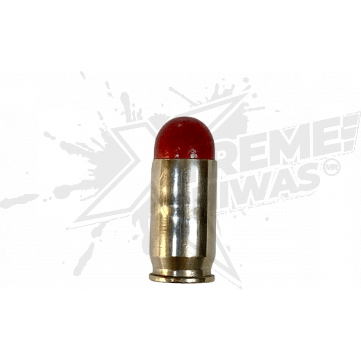Snap Caps 380 Auto Plateado con Rojo Para Entrenamiento 5pz - Image 2