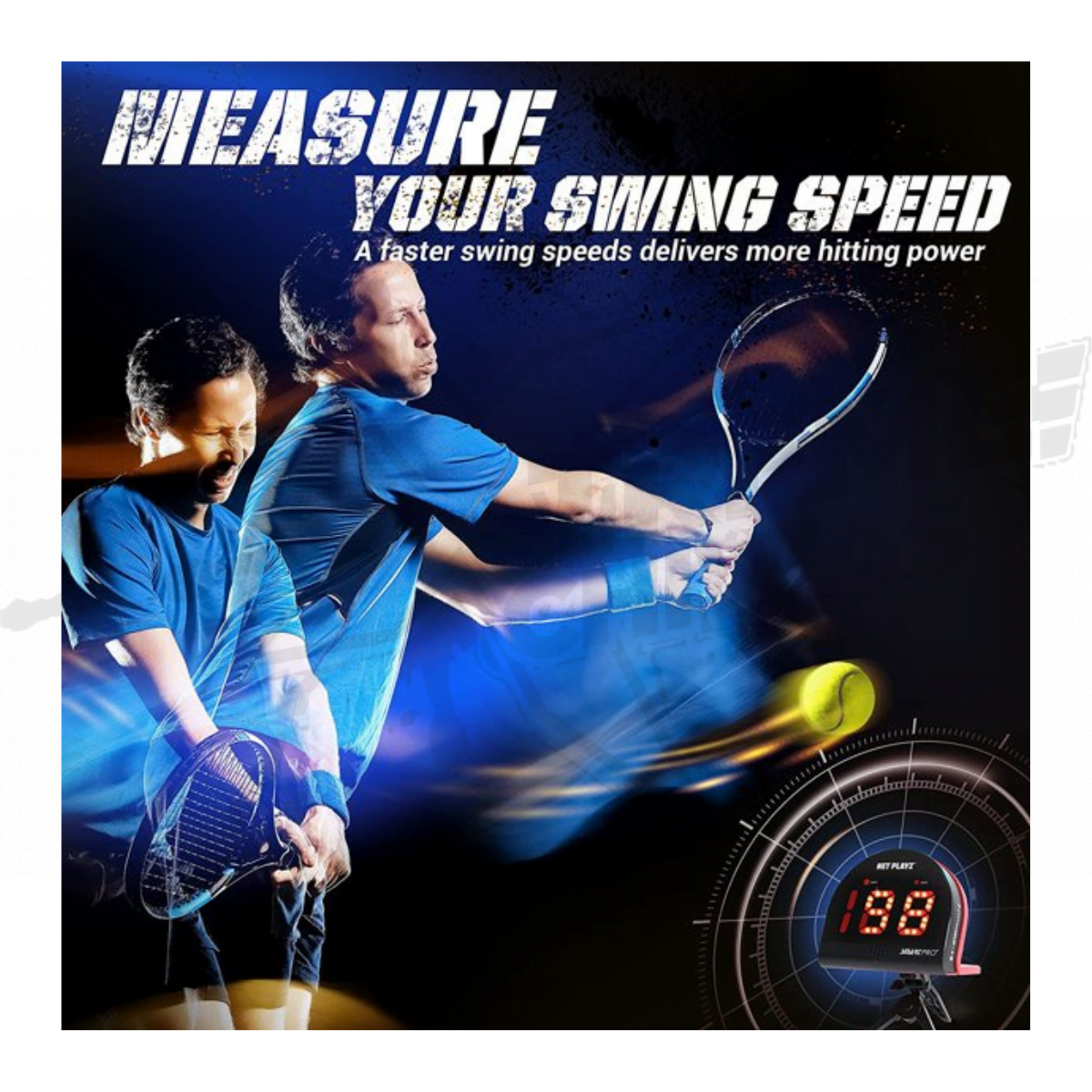 Radar de velocidad de tenis net playz medidor de velocidad - Image 2