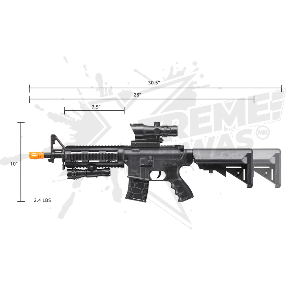Rifle Airsoft M8916A Resorte Bbs 6mm - Image 4