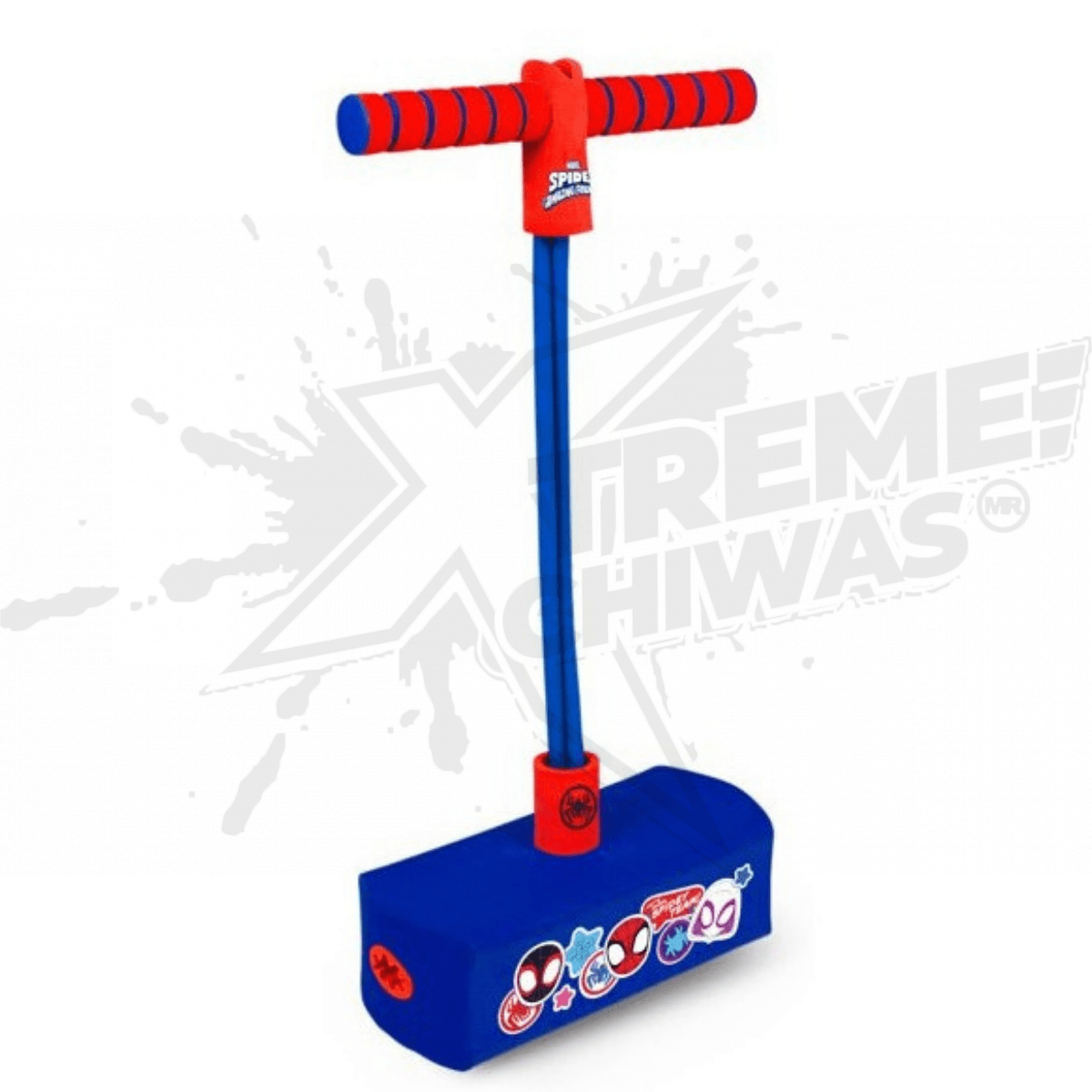 Pogo Saltarín De Spyder Man Color Azul