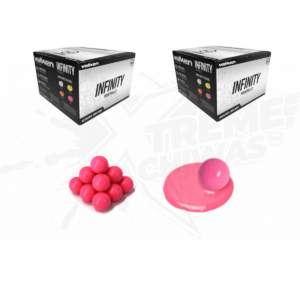 2 cajas de 2000C/U Paintball Rosa Valken Infinity calibre .68