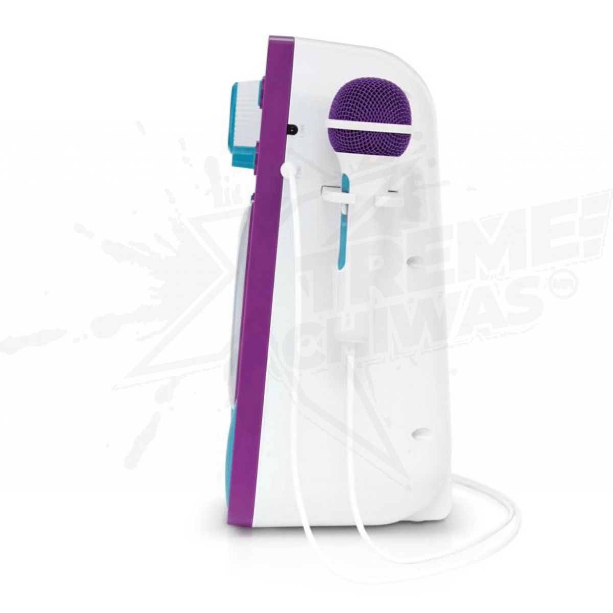 Juguete Karaoke Bluetooth Con Micrófono y Lucesc Sing Along Morado - Image 4