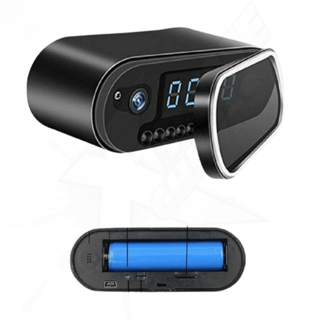 Cámara Oculta Espía Reloj Alarma de Mesa Wifi DV DVR - Image 4