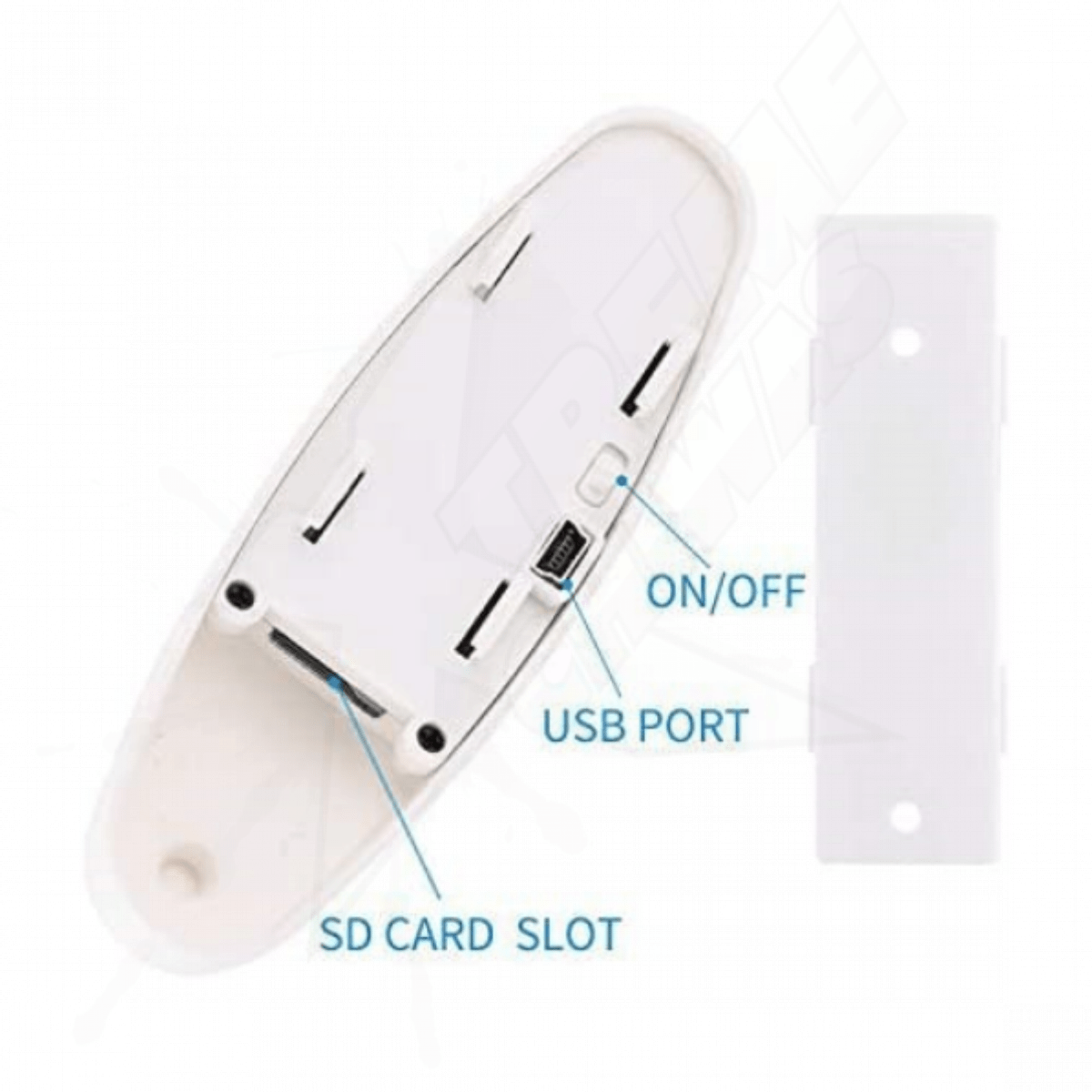 Cámara Oculta Espia Perchero Blanco DVR Wifi - Image 7