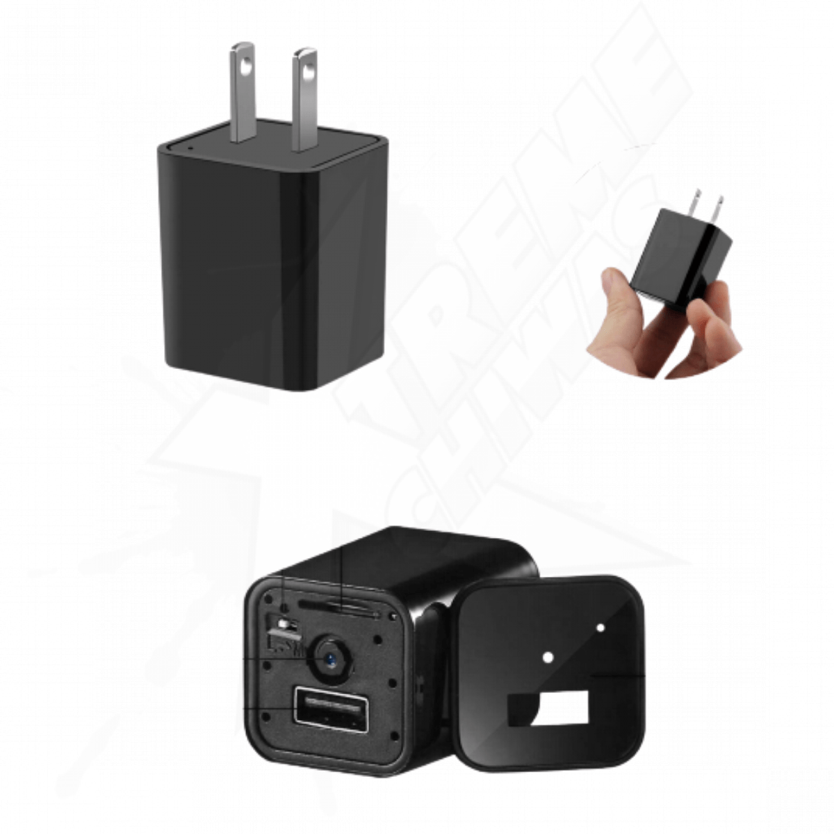 Cámara Oculta Espía Cargador Inteligente Multi-funcional - Image 5