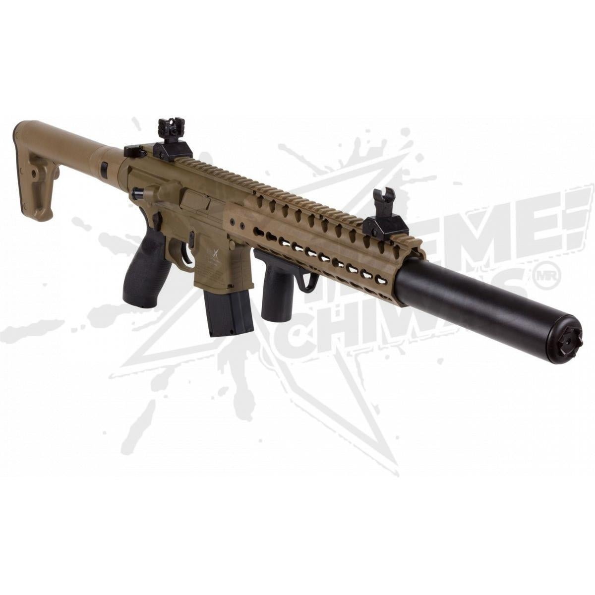 Rifle Sig Sauer MCX Arena Flat Dark Earth Paquete CO2 .177 (4.5mm) - Image 2