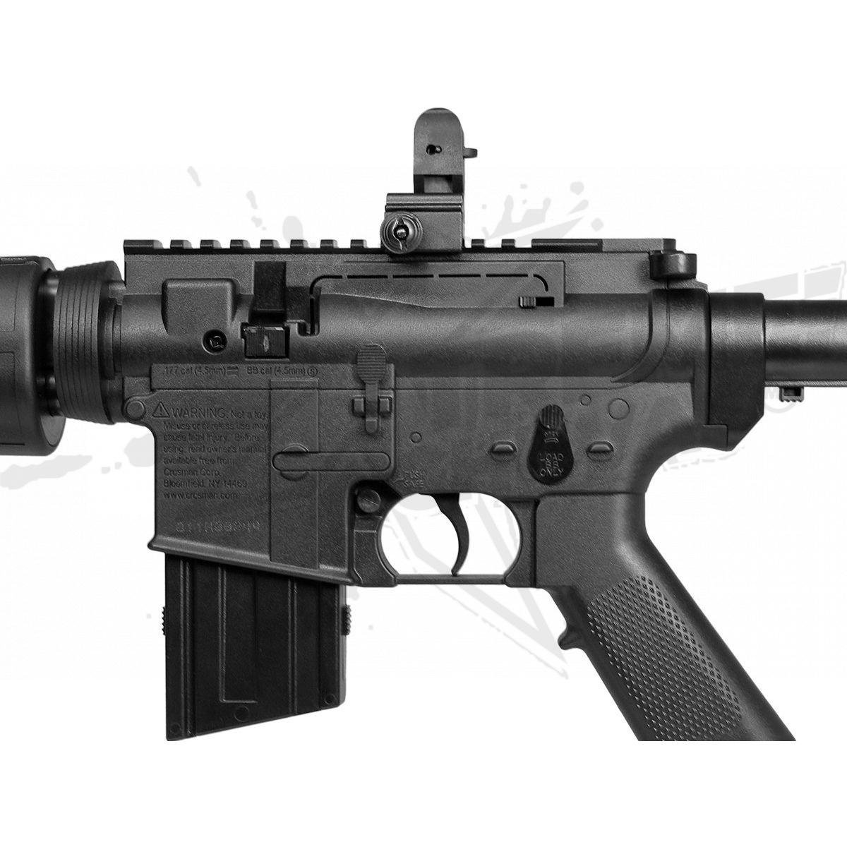 Rifle Crosman M4-177 Negro Paquete .177 (4.5mm) - Image 5