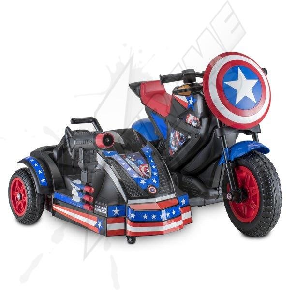 Moto Electrica Capitan America Marvel 12 Volts - Image 3