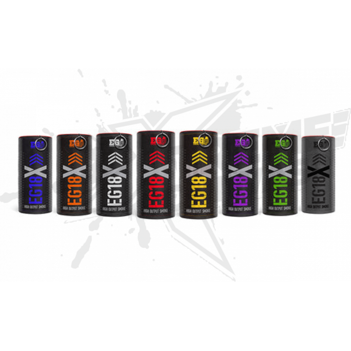 Granada de Humo Roja Enola Gaye EG18X Gotcha Paintball Marcadora - Image 5