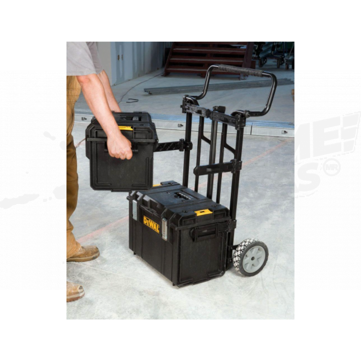 Caja Grande Portaherramientas DeWalt 22" Tough System - Image 4