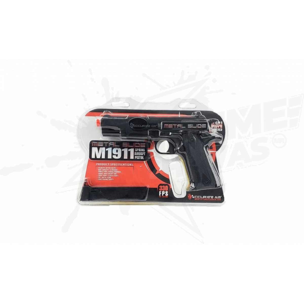 Pistola Airsoft Taurus Pt92 CO2 Negra 6mm - Image 7