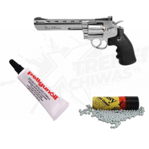 Revolver Dan Wesson 6In CO2 Bbs .177 (4.5mm)