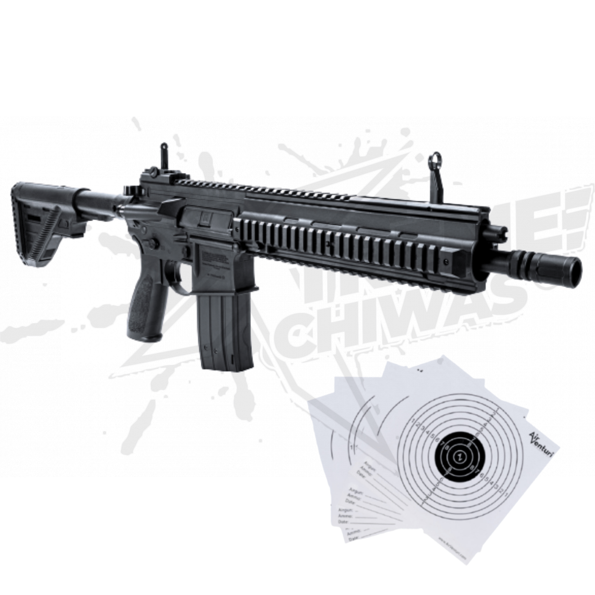 Rifle HK 416 Bbs Pellgunoil Tanques CO2 .177 (4.5mm) - Image 8