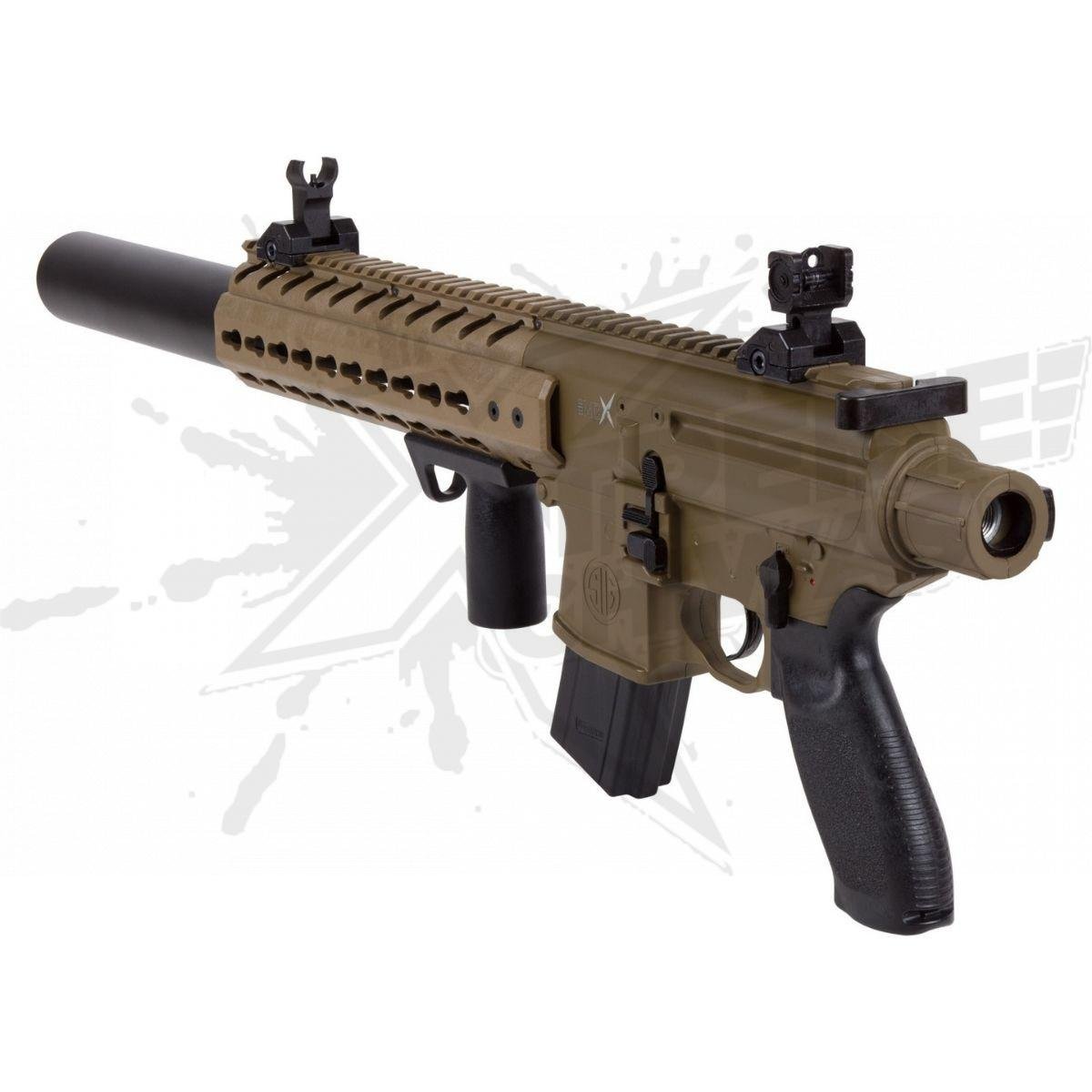 Rifle Sig Sauer MCX Arena Flat Dark Earth Paquete CO2 .177 (4.5mm) - Image 4