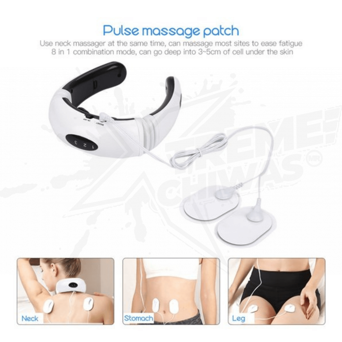 Masajeador Portátil E Inteligente Para El Cuello - Image 5