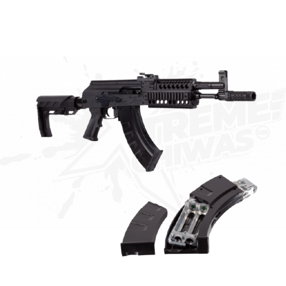 Paquete Rifle Crosman Ak1 Full Auto Bbs .177 (4.5mm) - Image 2