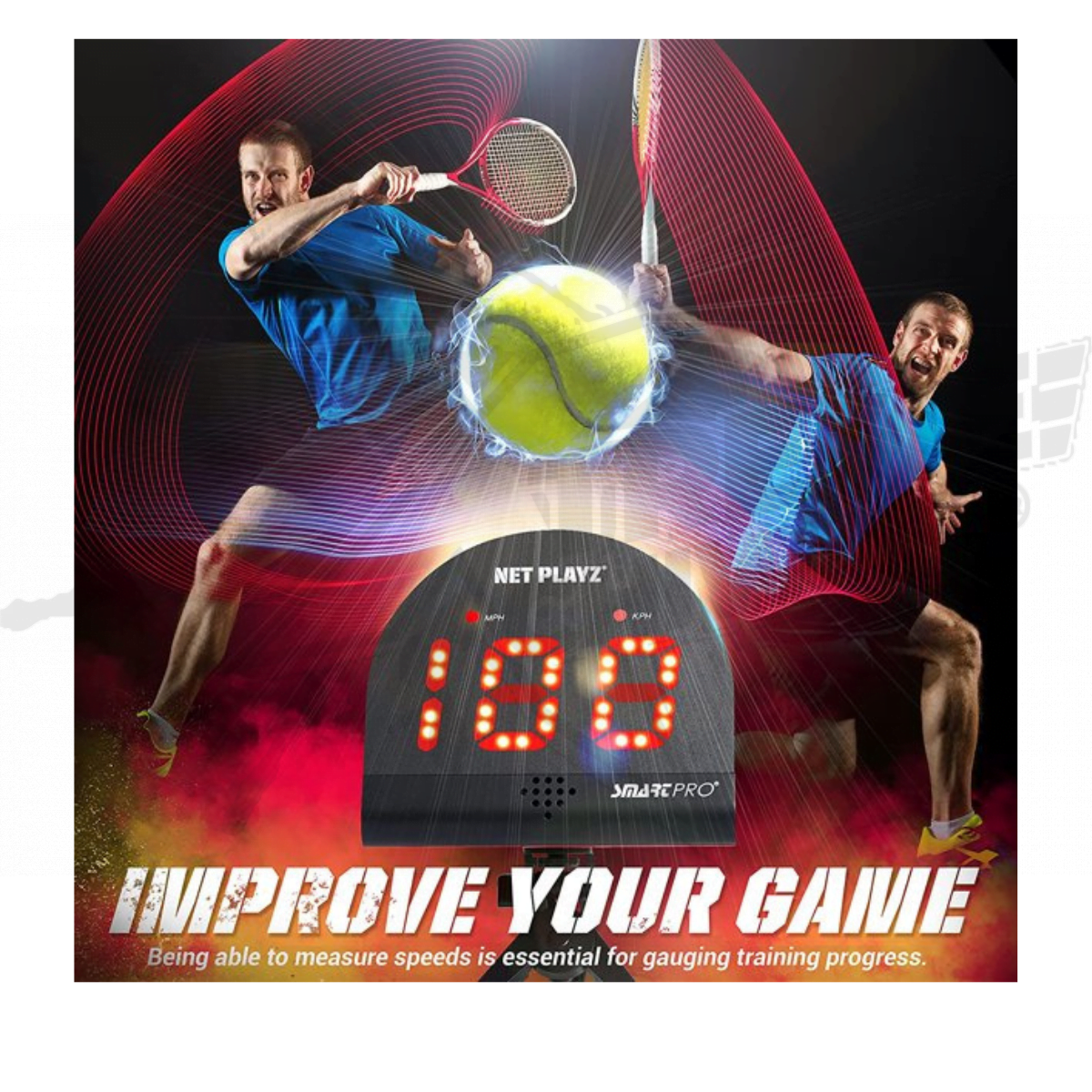 Radar de velocidad de tenis net playz medidor de velocidad - Image 5