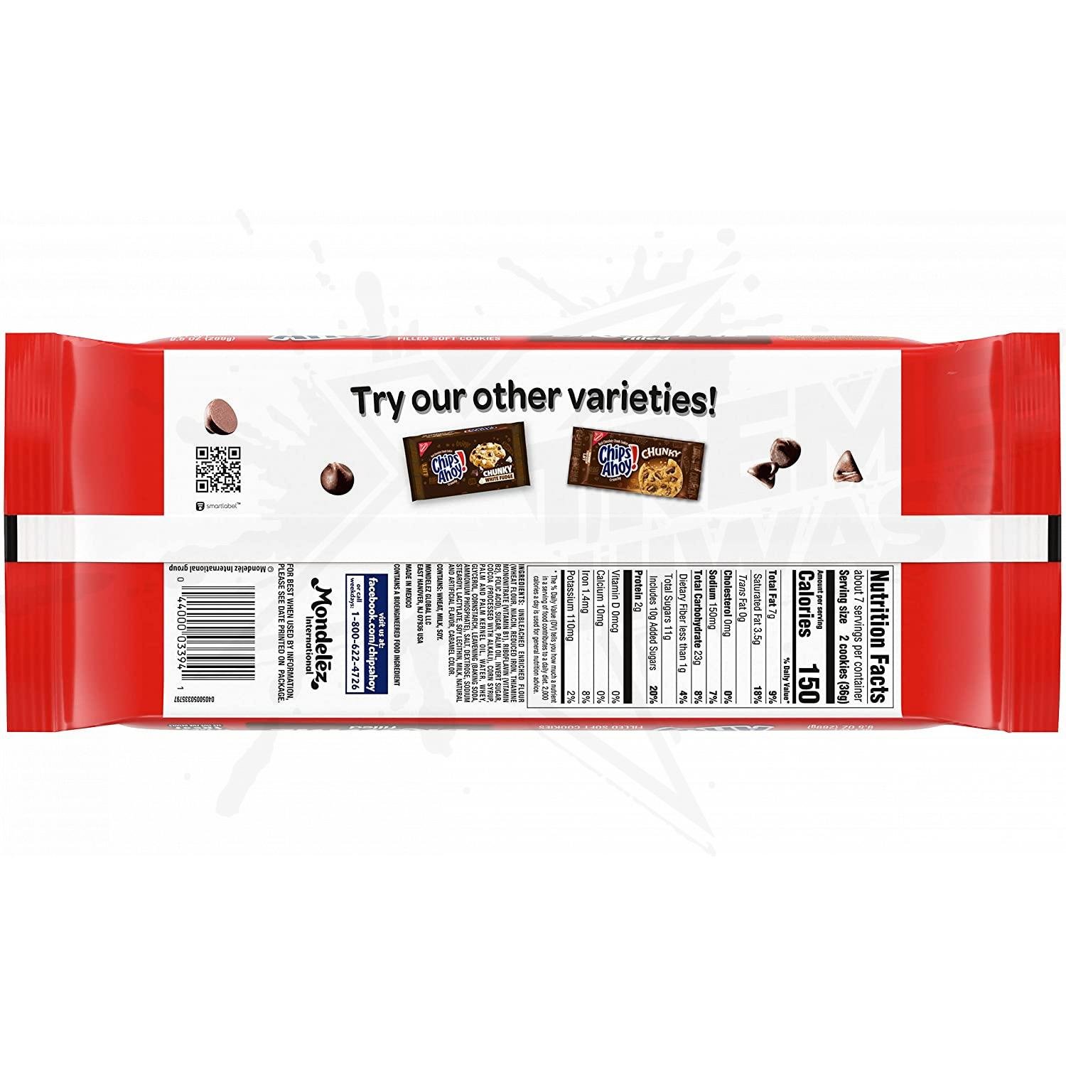 Galletas Chips Ahoy! Rellenas Brownie 272g - Image 2