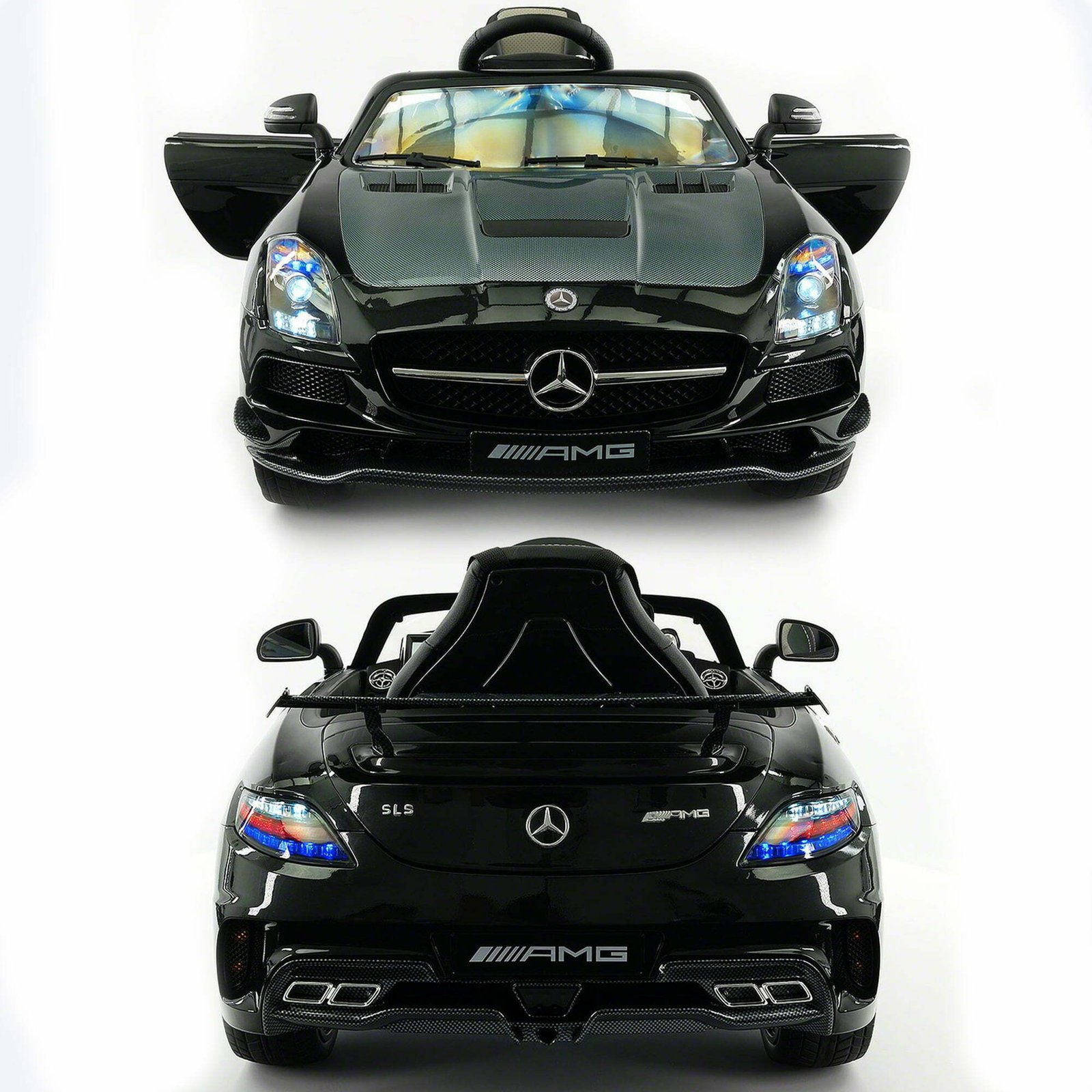 Montable 2019 Mercedes SLS AMG 12 Volts Para Niños - Image 3