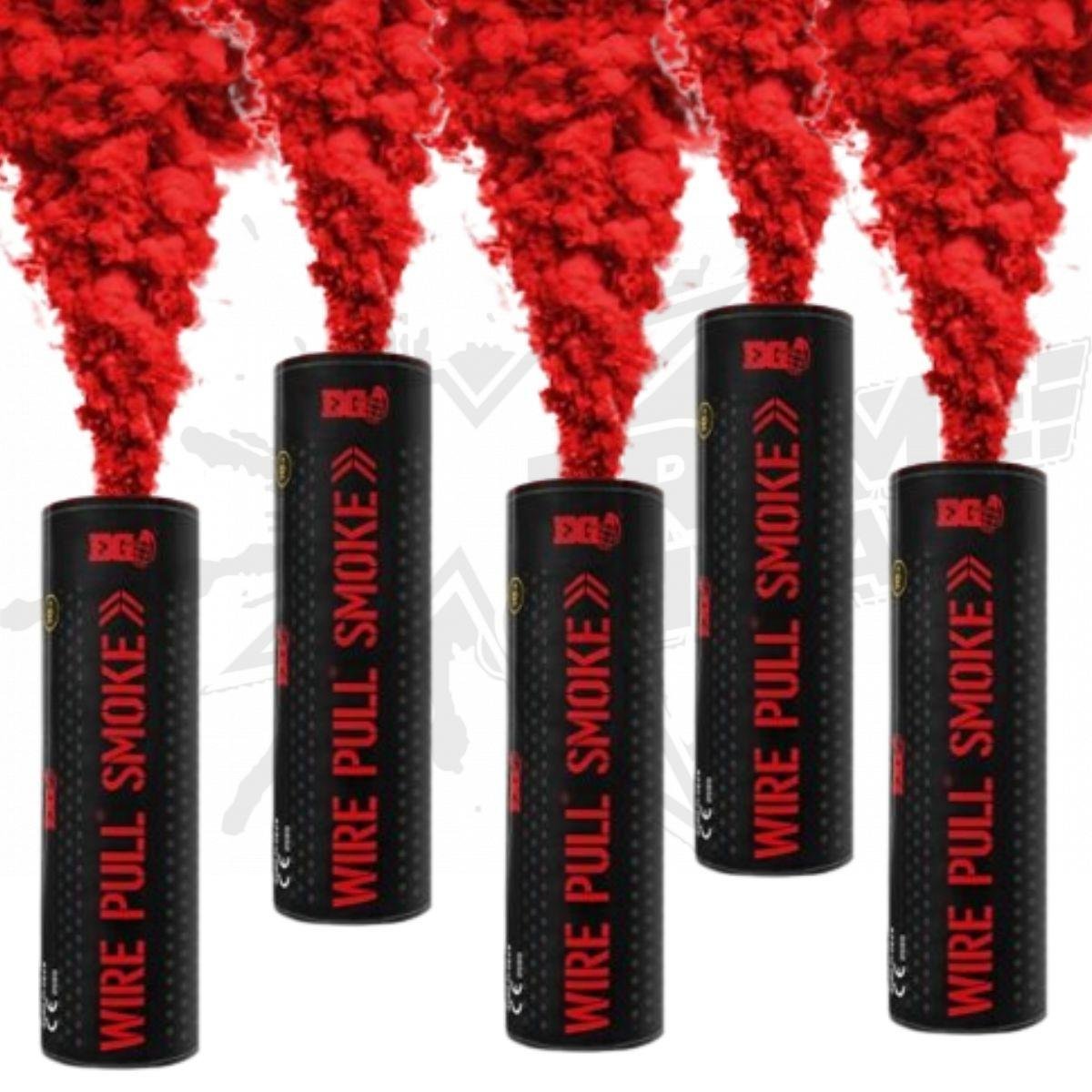 Wire Pull 3 Granada de Humo Rojo Enola Gaye WP40