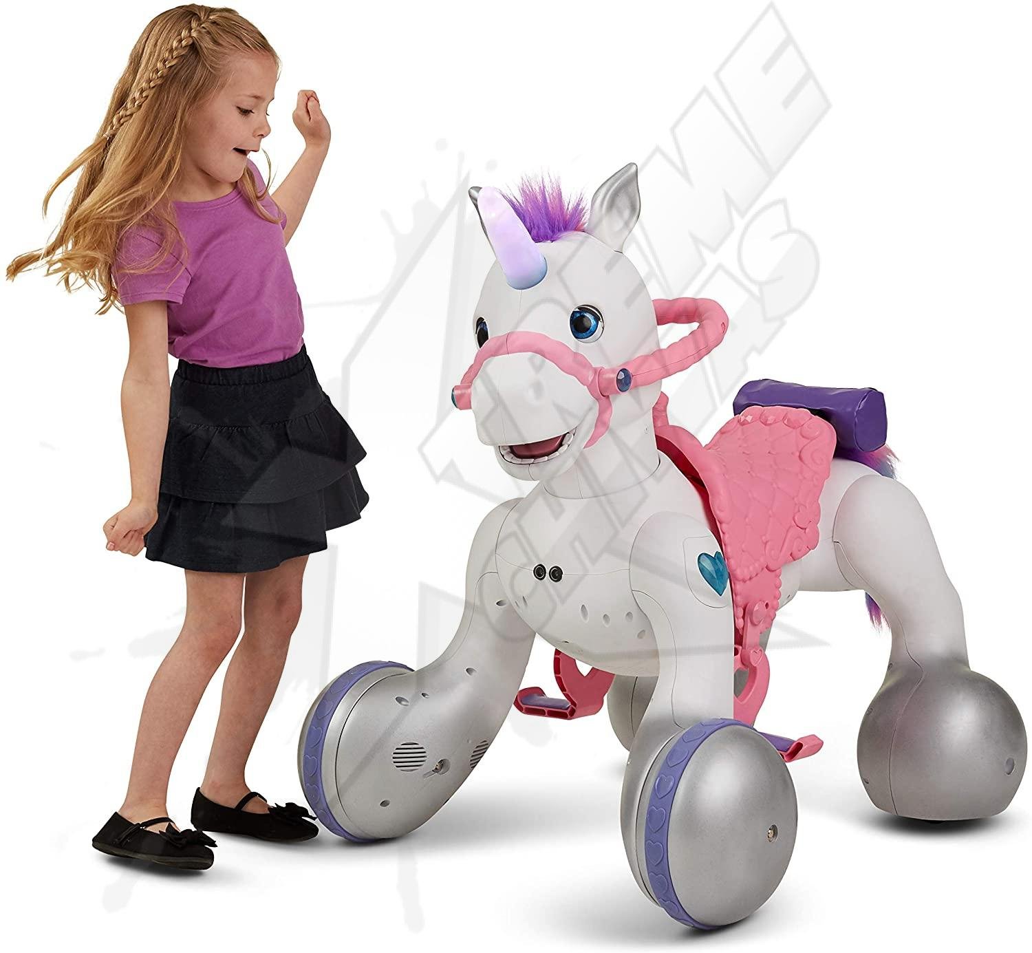 Juguete Kid Trax Unicornio Montable 12 Volts Interactivo - Image 6