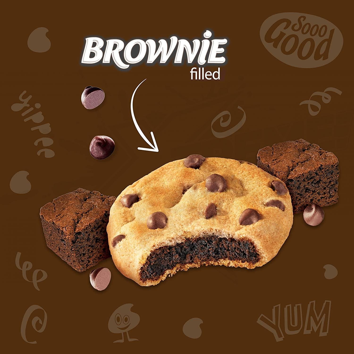 Galletas Chips Ahoy! Rellenas Brownie 272g - Image 5