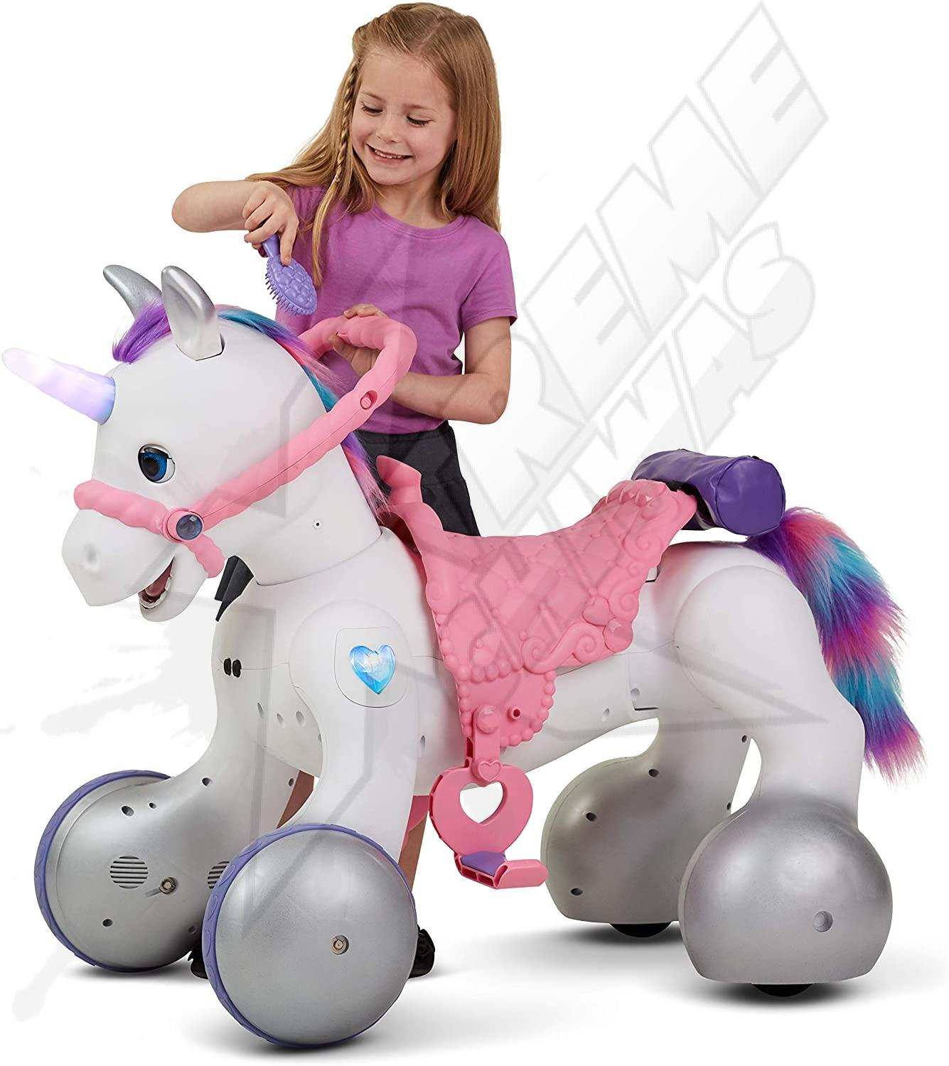 Juguete Kid Trax Unicornio Montable 12 Volts Interactivo - Image 7