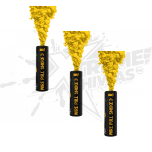 3 Granadas De Humo Wire Pull Amarilla Enola Gaye WP40