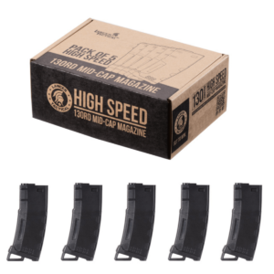 Paquete 5 magazine high speed 130rds Lancer tactical