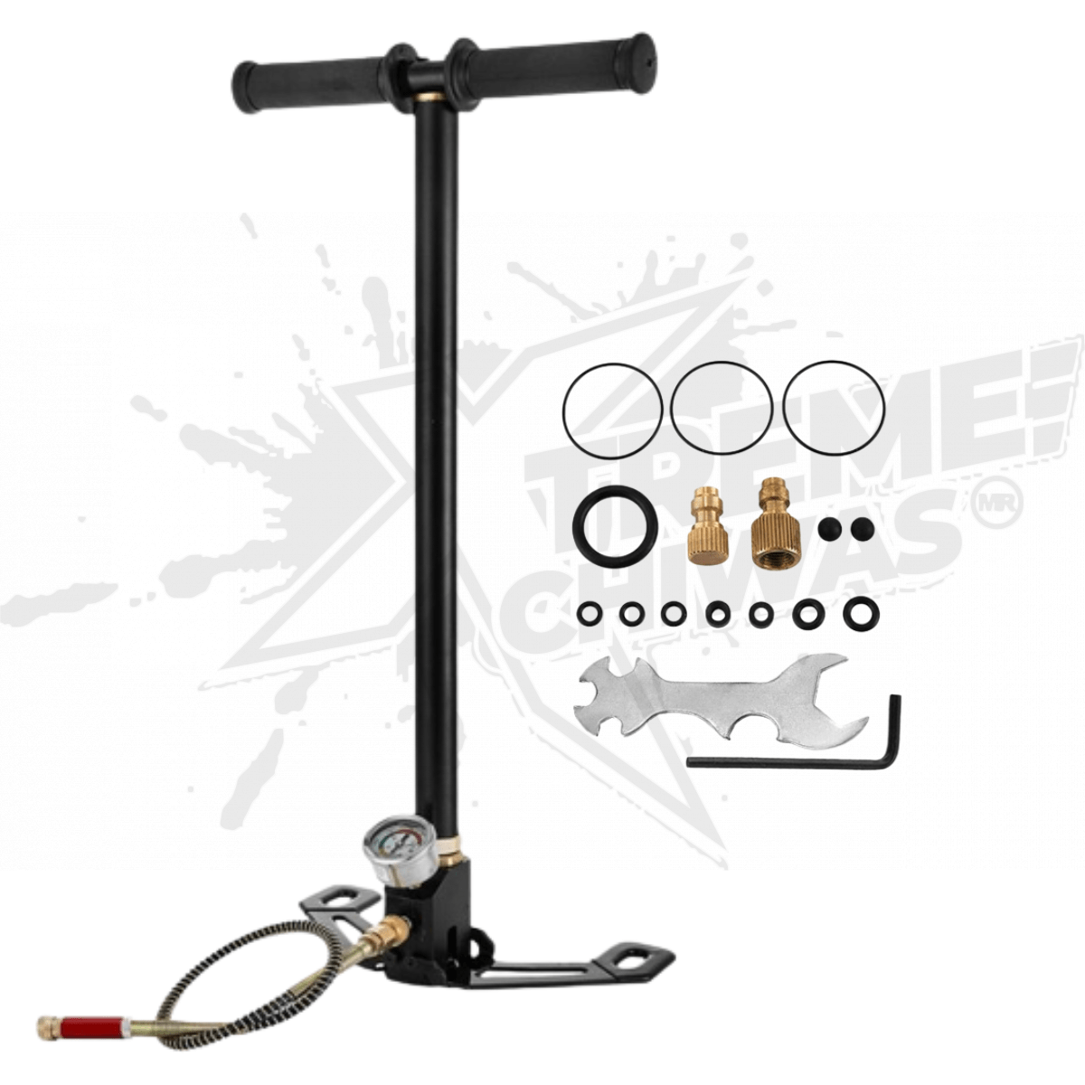 Paquete Rifle Gamo Urban PCP Bomba Vevor 4500psi .22 (5.5mm) - Image 3