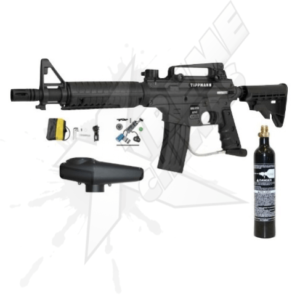Marcadora Tippmann Alpha Black Bravo One Electrónica Xtreme