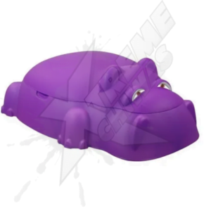 Arenero Hipopótamo Morado De Jardín Para Niños