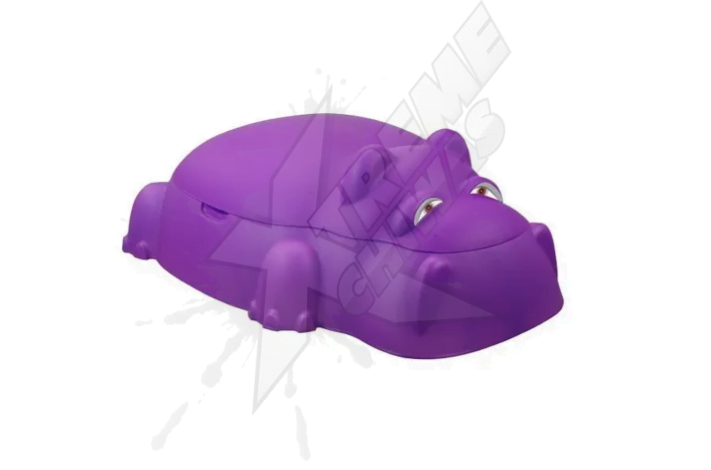 Arenero Hipopótamo Morado De Jardín Para Niños